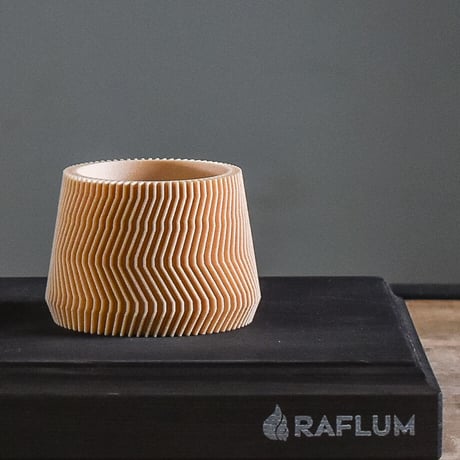 MINIMUM DESIGN / ミニマムデザイン【 Set of 3 planters – Diamant Savane Croix natural S】RFMDsaven001