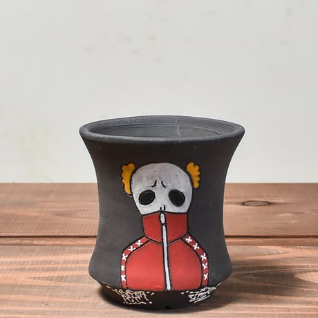 ハイパーポットクリエイター  "阿萬"【Jersey skull Pot 】RFAM23077