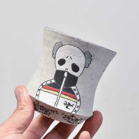 ハイパーポットクリエイター  "阿萬"【Jersey skull Pot 】RFAM23063