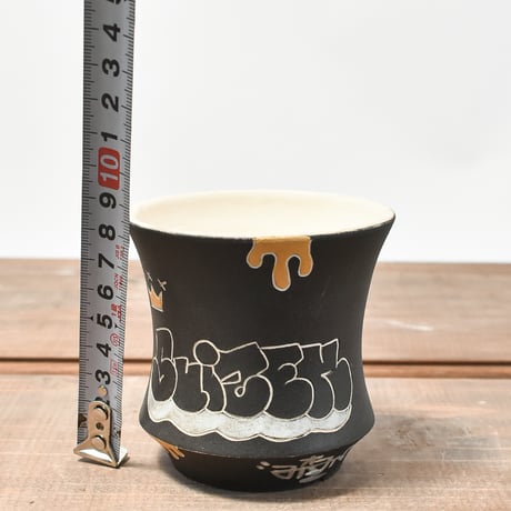 ハイパーポットクリエイター  "阿萬"【Graffiti pot 黒金】RHAM240812