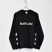 【RAFLUM "3" STAR LS TEE】BLK(T) RFTS2204