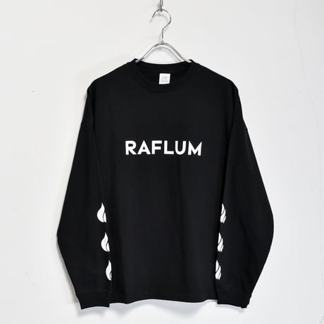 【RAFLUM "3" STAR LS TEE】BLK(T) RFTS2204