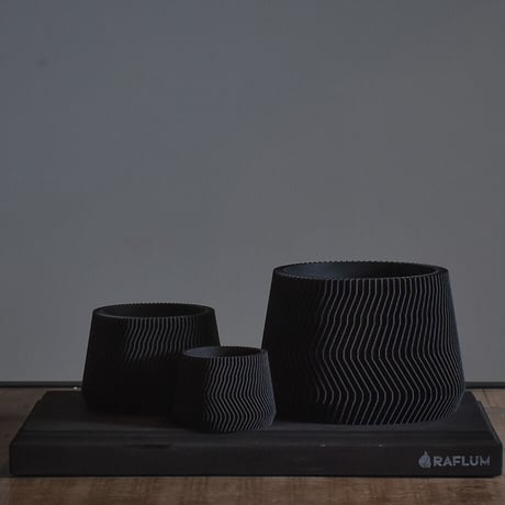 MINIMUM DESIGN / ミニマムデザイン【SAVANNE Indoor Planter black S】RFMDsavb001