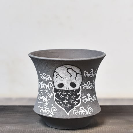 ハイパーポットクリエイター  "阿萬"【Bandana skull C】RFAM23014