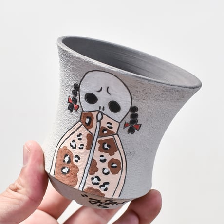 ハイパーポットクリエイター  "阿萬"【Skull pot】RFAM24008B