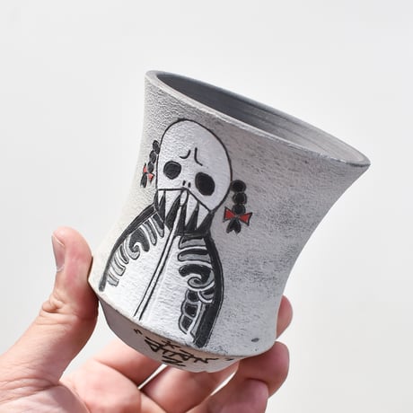 ハイパーポットクリエイター  "阿萬"【Skull pot】RFAM24008