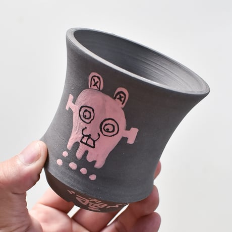 ハイパーポットクリエイター  "阿萬"【Floppy ear Rabbit pot 】RFAM24021
