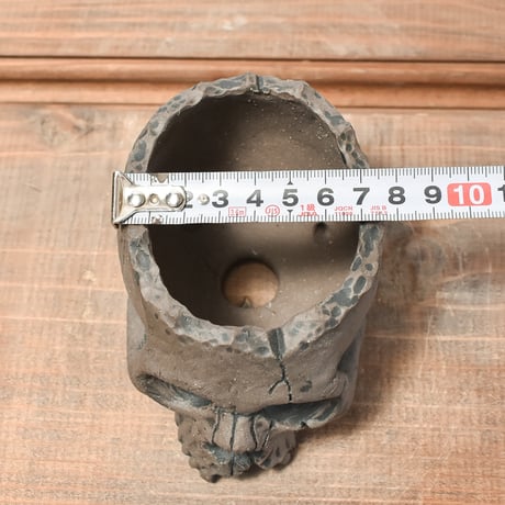 Matasuke Tatsumi（TEATOYA'S GALLERY）【Skull pot BLACK 】RFMT2409005
