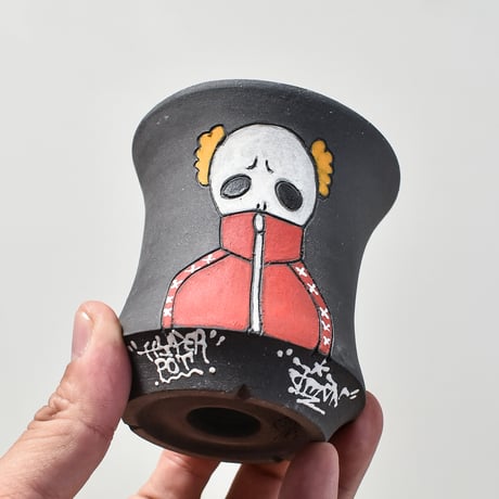 ハイパーポットクリエイター  "阿萬"【Jersey skull Pot 】RFAM23077