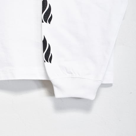 【RAFLUM "3" STAR LS TEE 】WHT(T) RFTS2205
