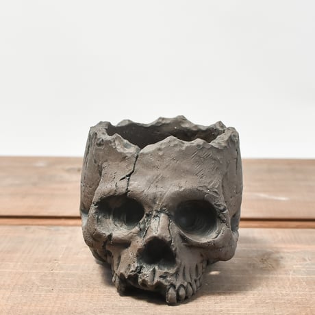 辰巳又助　陶器　髑髏数珠 辰巳又助 陶器 髑髏数珠