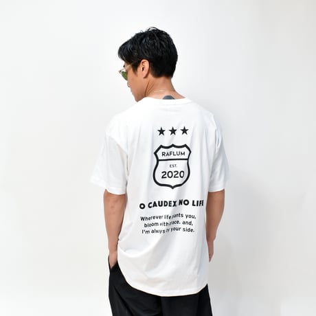 RAFLUM Tee on NEWTRAL Blank 【"3" STAR EMBLEM】WHT (T) RF25011143 / RF25011144