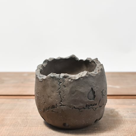 Matasuke Tatsumi（TEATOYA'S GALLERY）【Skull pot BLACK 】RFMT2409002