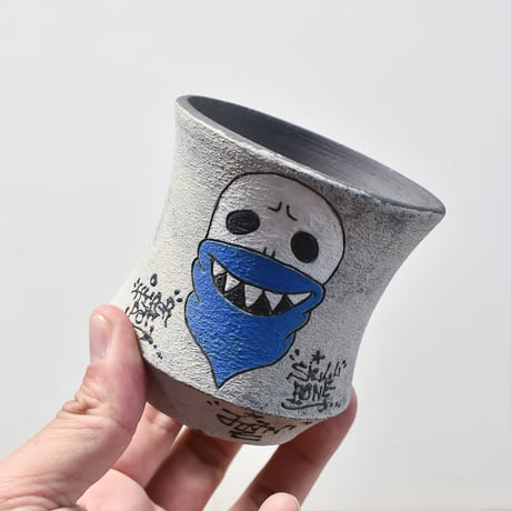 ハイパーポットクリエイター  "阿萬"【Bandana skull Pot 】RFAM23108