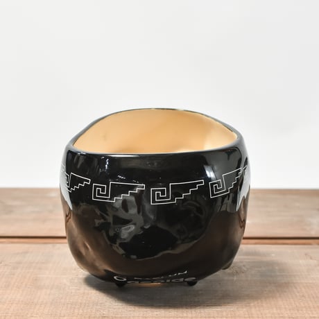 Geoide【skull pot medium BK RAFLUM collaboration】RFGD24007(T)