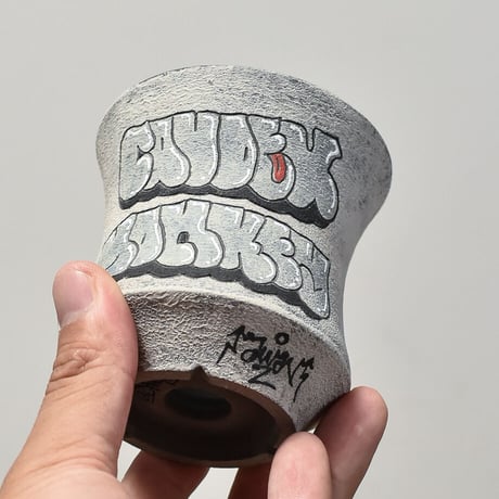 ハイパーポットクリエイター  "阿萬"【Graffiti Ceramics 】L RFAM23056(T)