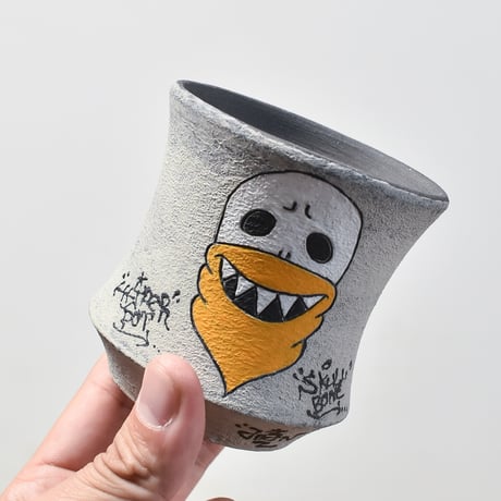 ハイパーポットクリエイター  "阿萬"【Bandana skull Pot 】RFAM23109