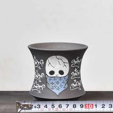 ハイパーポットクリエイター  "阿萬"【Bandana skull F】RFAM23016