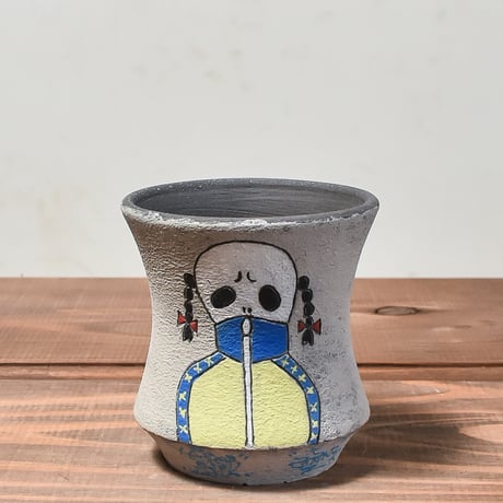 ハイパーポットクリエイター  "阿萬"【Jersey skull Pot 】RFAM23096