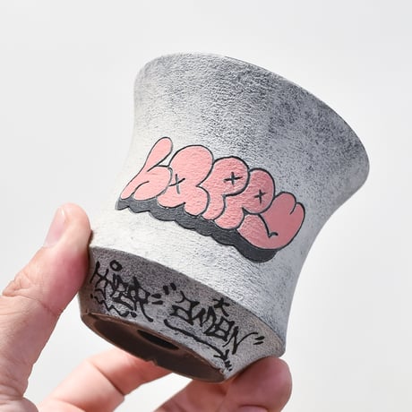 ハイパーポットクリエイター  "阿萬"【Graffiti pot】RFAM24015