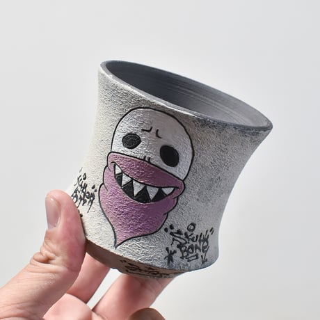 ハイパーポットクリエイター  "阿萬"【Bandana skull Pot 】RFAM23107