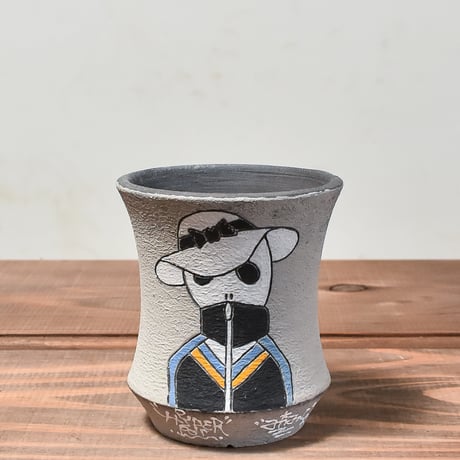 ハイパーポットクリエイター  "阿萬"【Jersey skull Pot 】RFAM23092