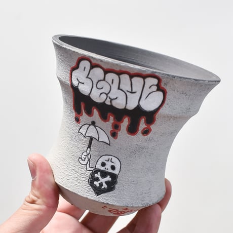 ハイパーポットクリエイター  "阿萬" 中鉢【Rain pot】RFAM24014C