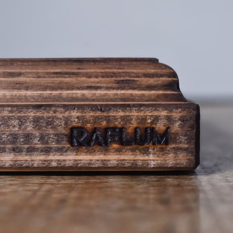 【NEW】RAFLUM ヴィンテージウッド アップサイクルボード "クラウン"レクタングル リニューアルバージョン