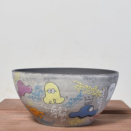 ハイパーポットクリエイター  "阿萬"【Monster Graffiti Pot 】大鉢 RFAM23088