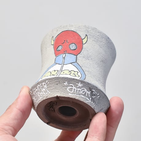 ハイパーポットクリエイター  "阿萬"【Jersey skull Pot 】RFAM23064