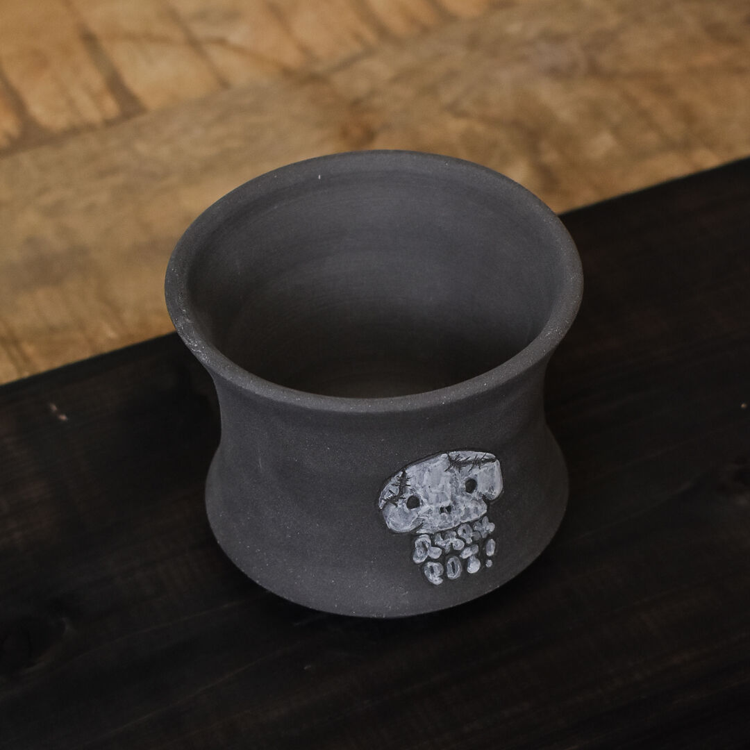 ハイパーポットクリエイター　阿萬　鉢　スカル ハイパーポットクリエイター 