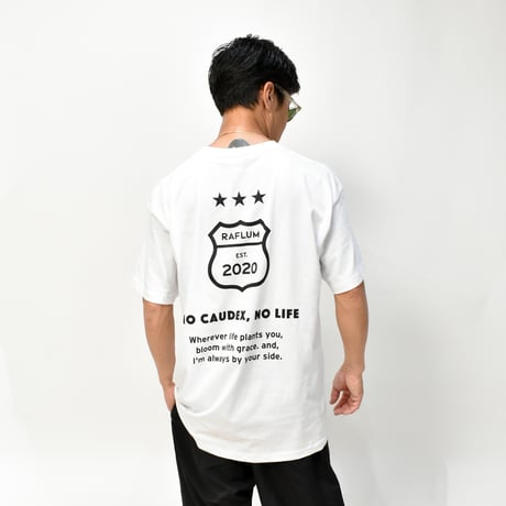 RAFLUM Tee on NEWTRAL Blank 【"3" STAR EMBLEM】WHT (T) RF25011143 / RF25011144
