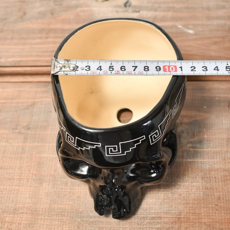 Geoide【skull pot medium BK RAFLUM collaboration】RFGD24007(T)