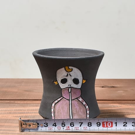 ハイパーポットクリエイター  "阿萬"【Jersey skull Pot 】RFAM23076