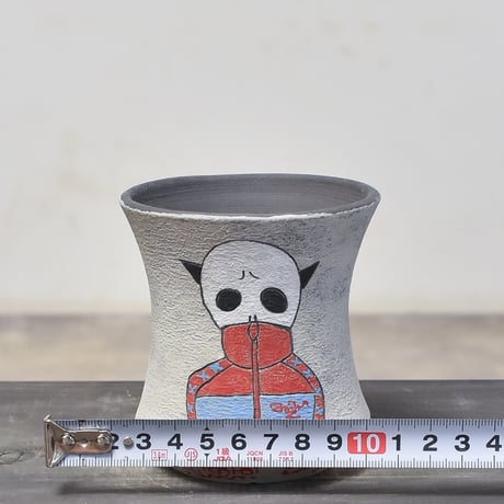 ハイパーポットクリエイター  "阿萬"【Jersey skull Pot 】RFAM23062