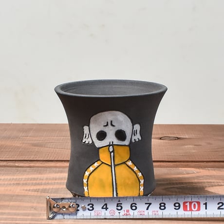 ハイパーポットクリエイター  "阿萬"【Jersey skull Pot 】RFAM23078