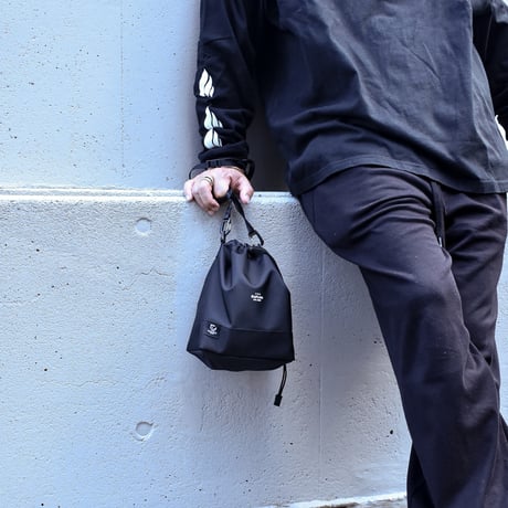 RAFLUM × RAMIDUS 限定商品 数量限定【3WAY DRAWSTRING BAG & BOTH SIDES LOGO ECO POT set】（T)