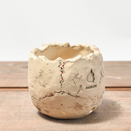 Matasuke Tatsumi（TEATOYA'S GALLERY）【Skull pot WHITE 】RFMT2409007