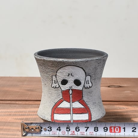 ハイパーポットクリエイター  "阿萬"【Jersey skull Pot 】RFAM23099