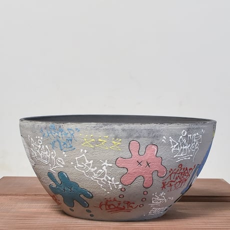 ハイパーポットクリエイター  "阿萬"【Monster Graffiti Pot 】大鉢 RFAM23088