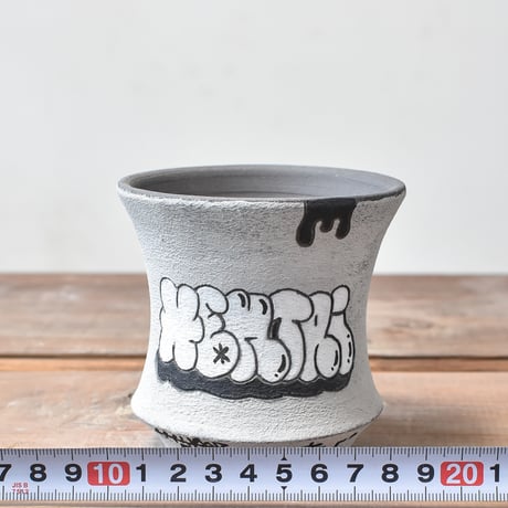 ハイパーポットクリエイター  "阿萬"【Graffiti pot】RFAM24029
