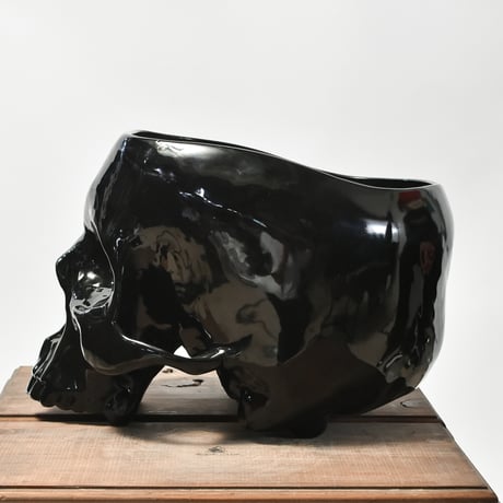 Geoide【skull pot giant BK】RFGD24005(T)