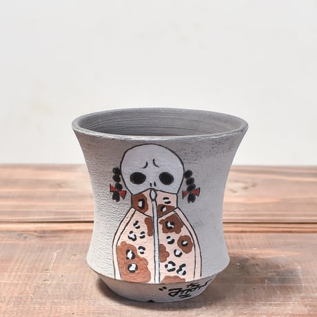 ハイパーポットクリエイター  "阿萬"【Skull pot】RFAM24008B