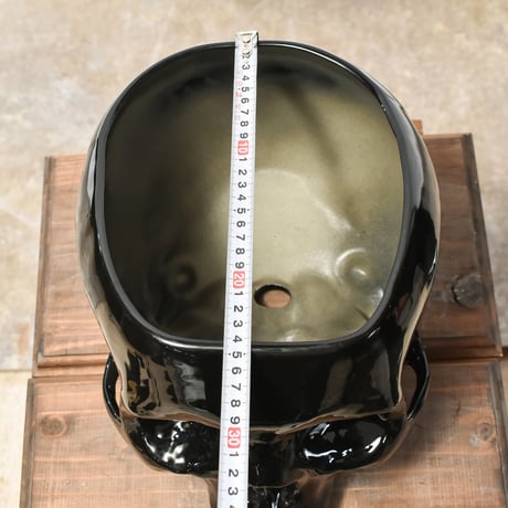 Geoide【skull pot giant BK】RFGD24005(T)