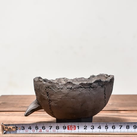 Matasuke Tatsumi（TEATOYA'S GALLERY）【Skull half face Devil pot BLACK】RFMT24008(T)