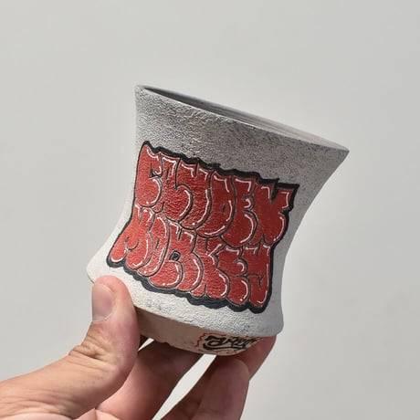 ハイパーポットクリエイター  "阿萬"【Graffiti Ceramics】I RFAM23053(T)