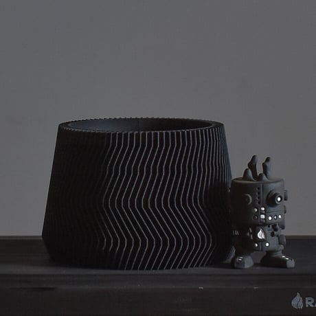 MINIMUM DESIGN / ミニマムデザイン【SAVANNE Indoor Planter black L】RFMDsavb003