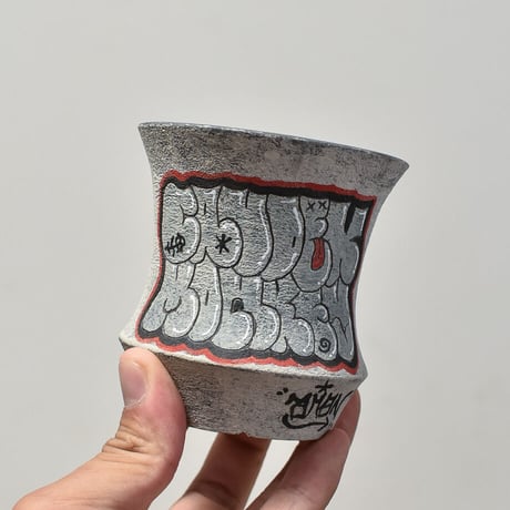 ハイパーポットクリエイター  "阿萬"【Graffiti Ceramics 】M RFAM23057(T)