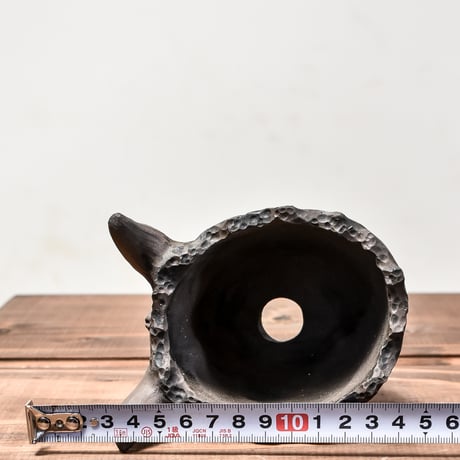Matasuke Tatsumi（TEATOYA'S GALLERY）【Skull Devil pot BLACK 】RFMT24005
