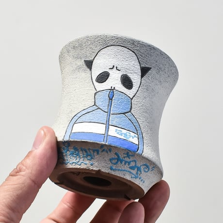 ハイパーポットクリエイター  "阿萬"【Jersey skull Pot 】 RFAM23090
